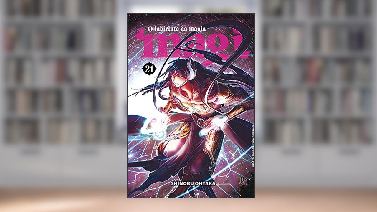 Magi: O labirinto da magia - Vol. 21, do autor Shinobu Ohtaka