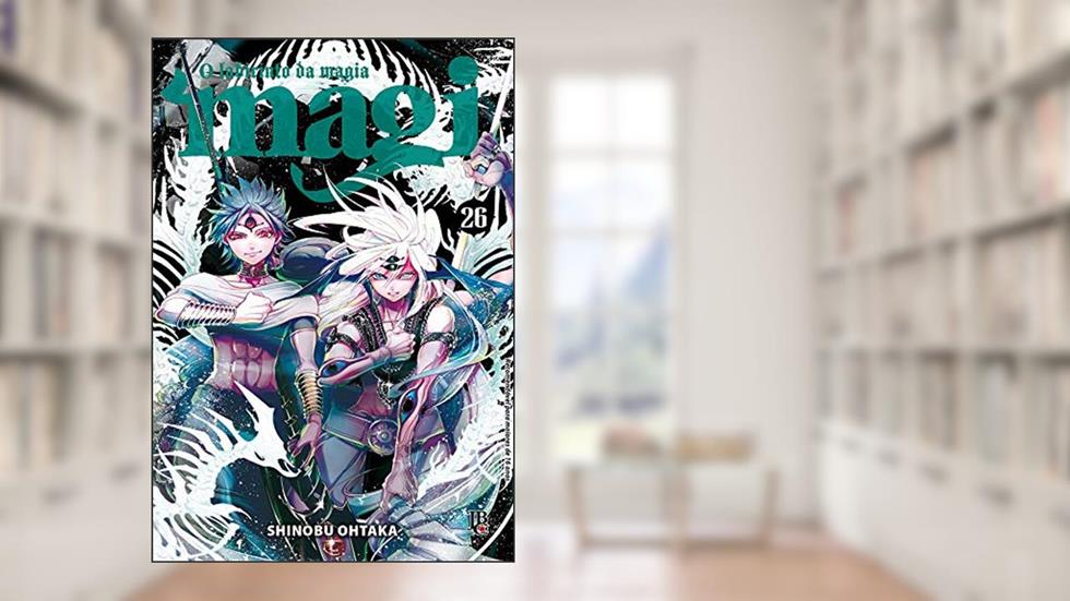 Magi: O labirinto da magia - Vol. 26, do autor Shinobu Ohtaka