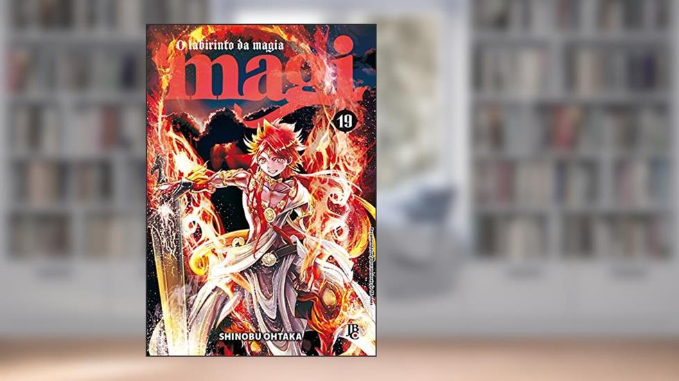 Magi: O labirinto da magia - Vol. 19, do autor Shinobu Ohtaka