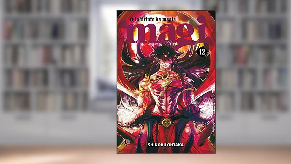 Magi: O labirinto da magia - Vol. 12, do autor Shinobu Ohtaka