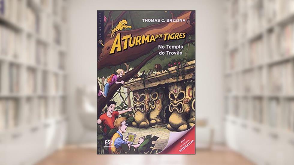 No templo do trovão, do autor Thomas Brezina