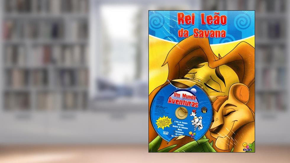 Rei Leão Da Savana - Coleção Um Mundo De Aventuras, do autor Vários Autores