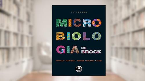 Capa de Microbiologia de Brock, do autor Michael T. Madigan; John M. Martinko; Kelly S. Bender; Daniel H. Buckley; David A. Stahl