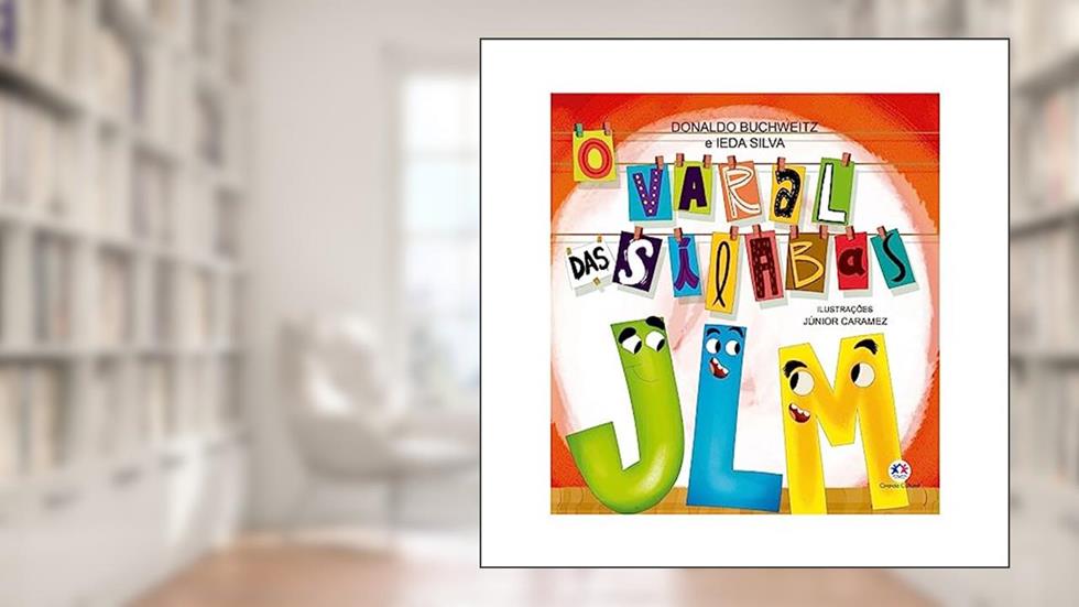 O varal das sílabas - J, L e M, do autor Donaldo Buchweitz