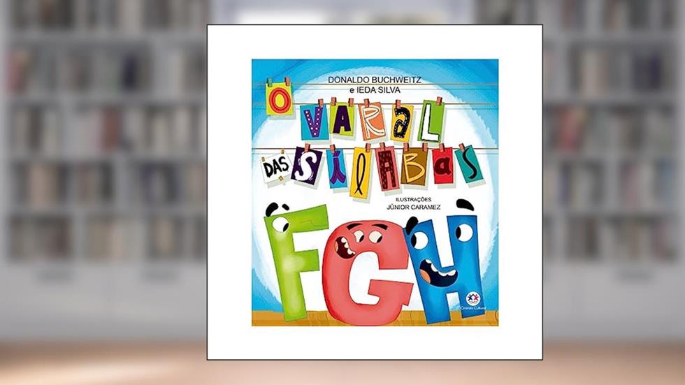 O varal das sílabas - F, G e H, do autor Donaldo Buchweitz