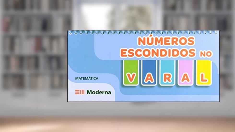 Números escondidos no varal, do autor Edições Educativas da Editora Moderna