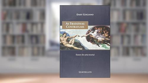Capa de As Tratativas Contratuais, do autor Daisy Gogliano