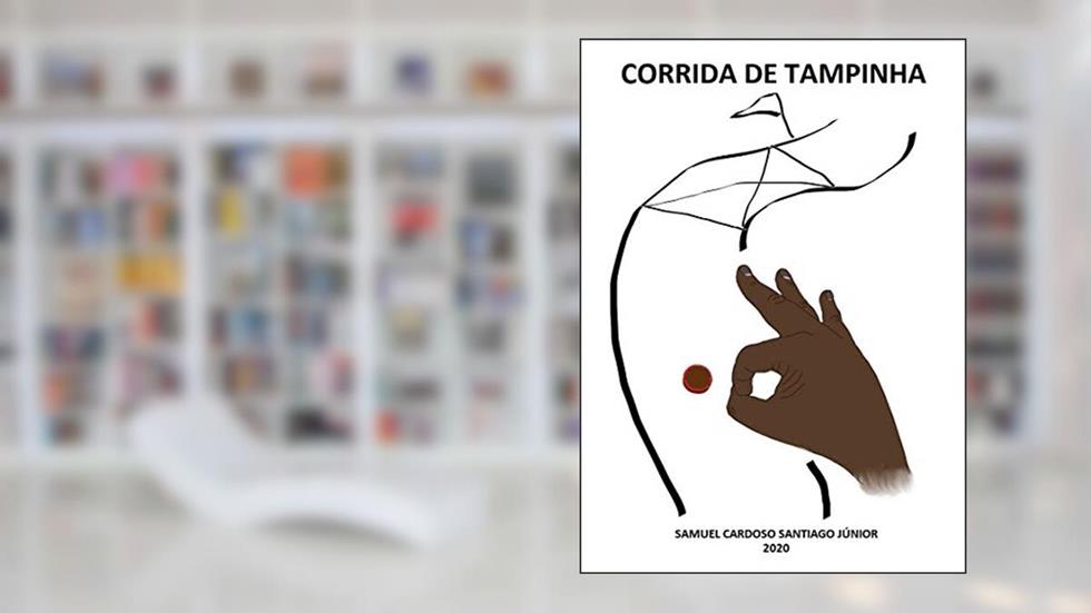 Jogo Corrida de Tampinhas, do autor Samuel Cardoso Santiago Junior