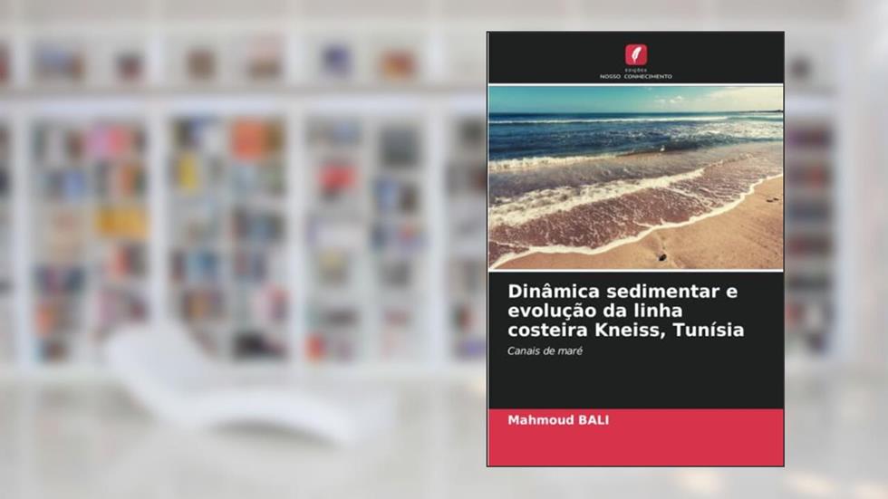 Dinâmica sedimentar e evolução da linha costeira Kneiss, Tunísia: Canais de maré, do autor Mahmoud Bali