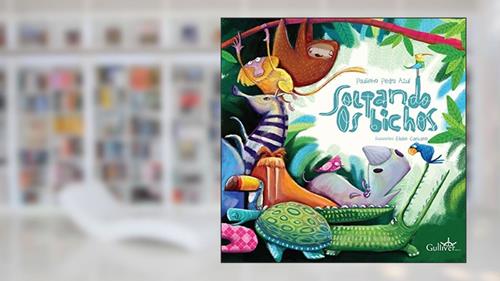 Capa de Soltando os Bichos, do autor Paulinho Pedra Azul