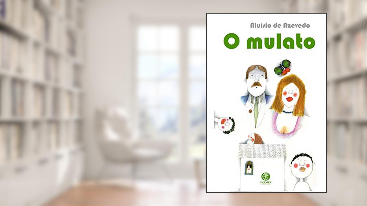 O Mulato, do autor Aluísio de Azevedo