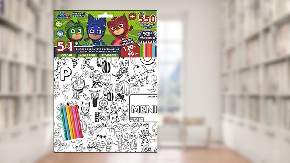 PJ Masks Super Pinte e Brinque, do autor On Line Editora