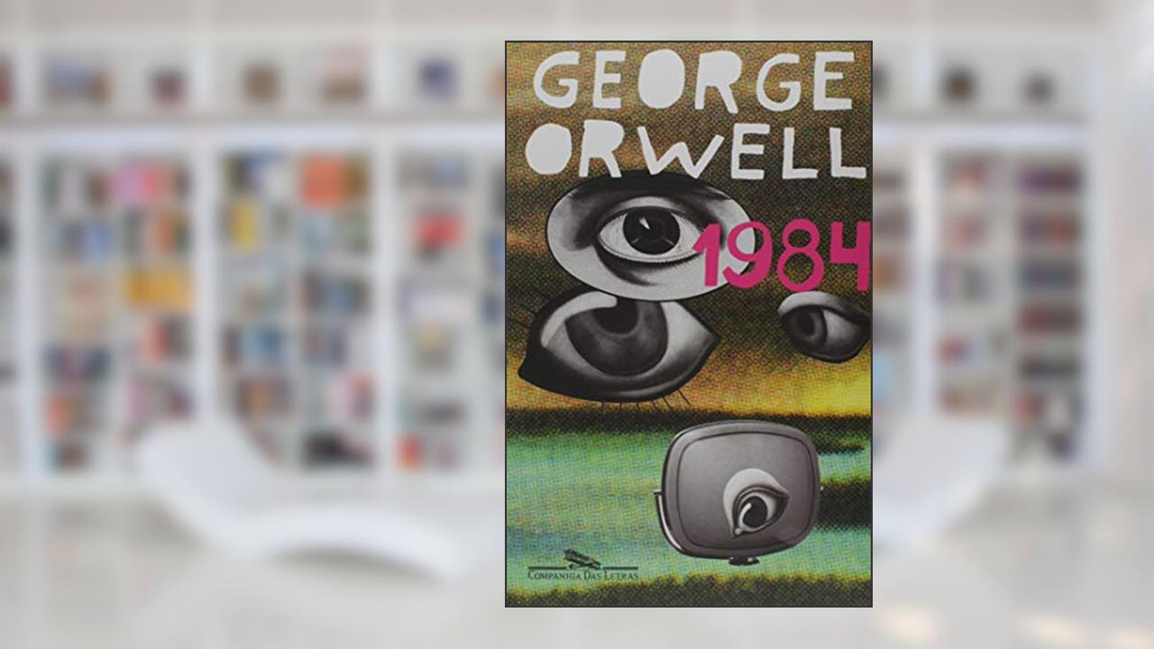 Capa de 1984, do autor George Orwell