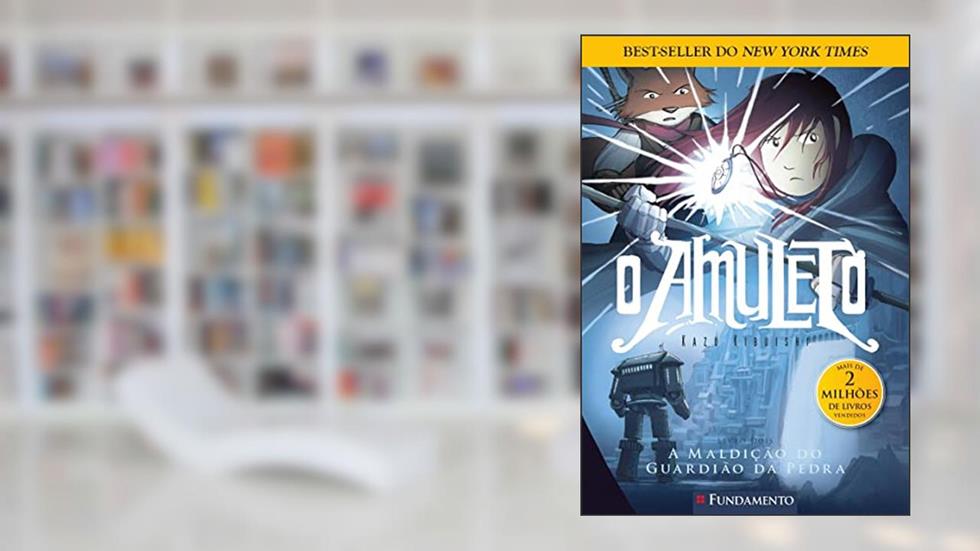O Amuleto 02 - Maldição do Guardião da Pedra - 2ª Edição, do autor Kazu Kibuishi