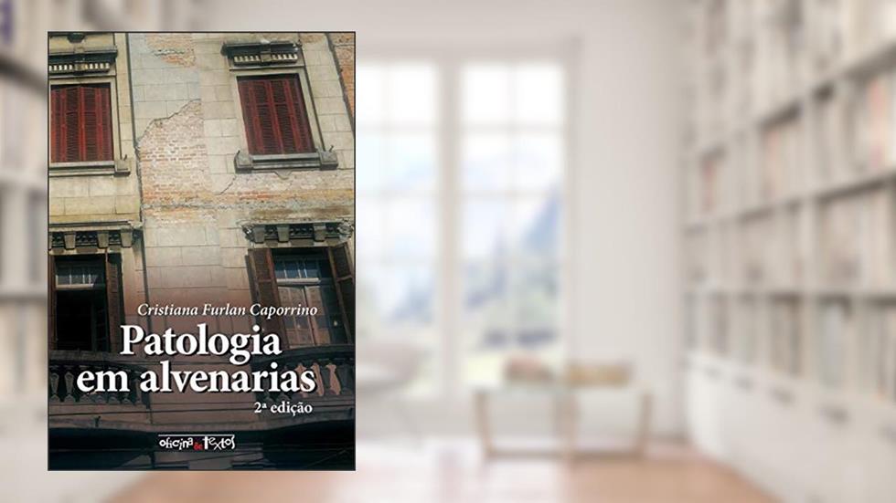 Patologia em Alvenarias, do autor Cristiana Furlan Caporrino