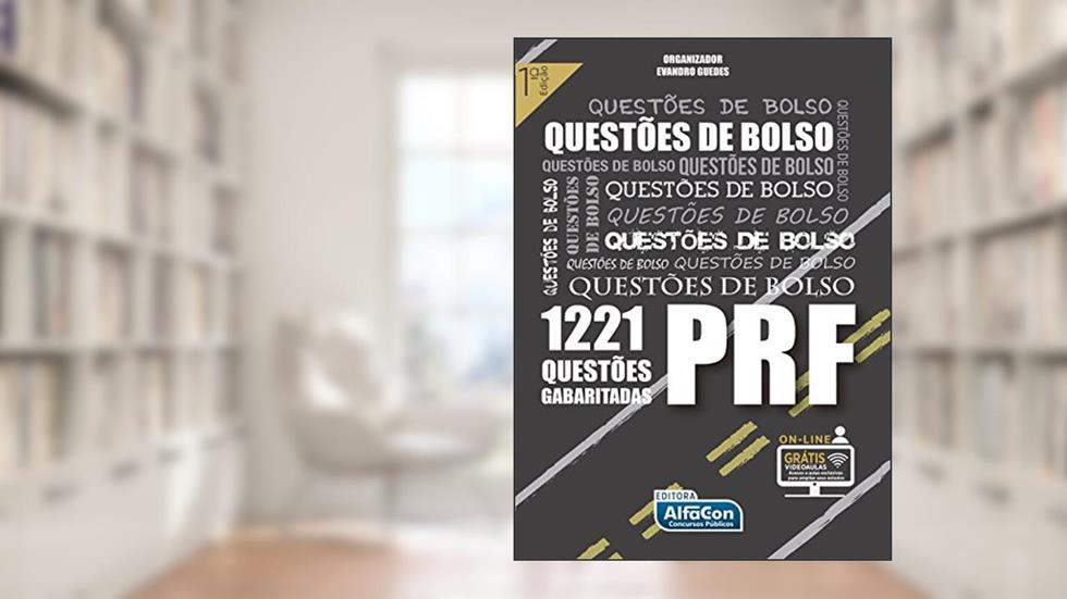 Questões de Bolso PRF. 1221 Questões Gabritadas, do autor Vários Autores