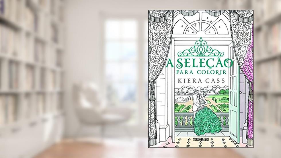 A seleção para colorir, do autor Kiera Cass