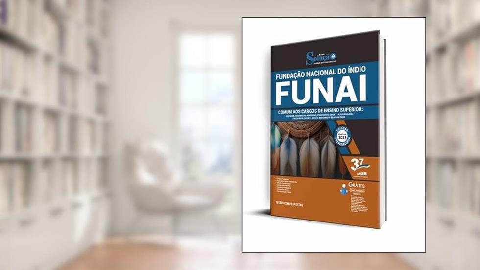 Apostila FUNAI Contador Engenheiro Agrônomo Engenheiro - Comum, do autor Equipe Solução Concursos