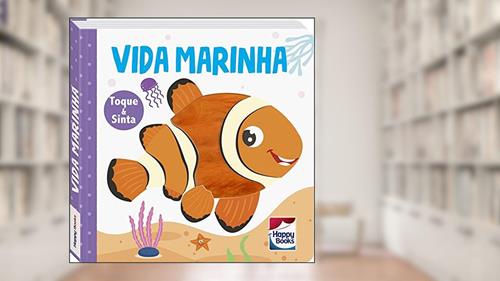 Capa de Animais Fofuchos - Toque e Sinta: Vida Marinha, do autor Mammoth World