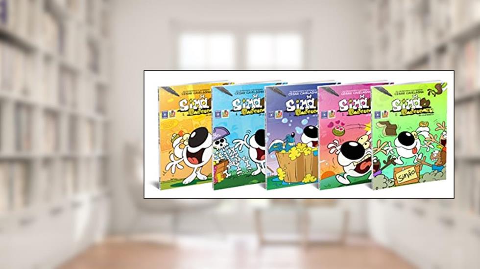 Simão e Bartolomeu em Quadrinhos (Coleção - 5 livros), do autor César Cavelagna