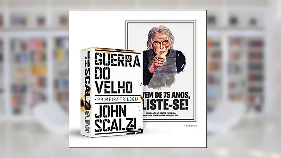 Box Guerra do velho - primeira trilogia, do autor John Scalzi