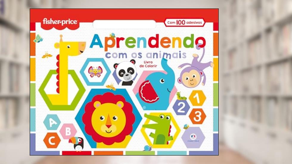 Fisher-Price - Aprendendo com os animais, do autor Ciranda Cultural