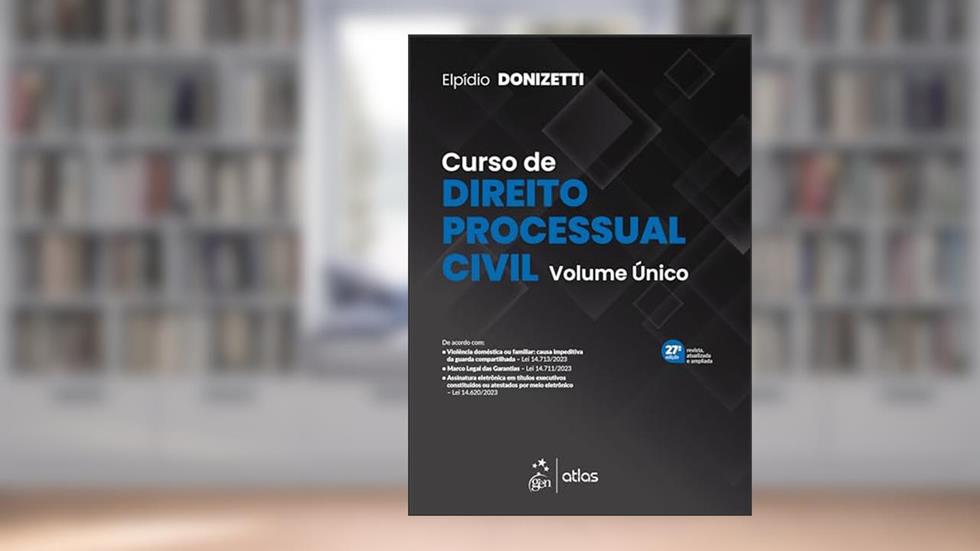 Curso Didático Direito Processual Civil, do autor Elpidio Donizetti