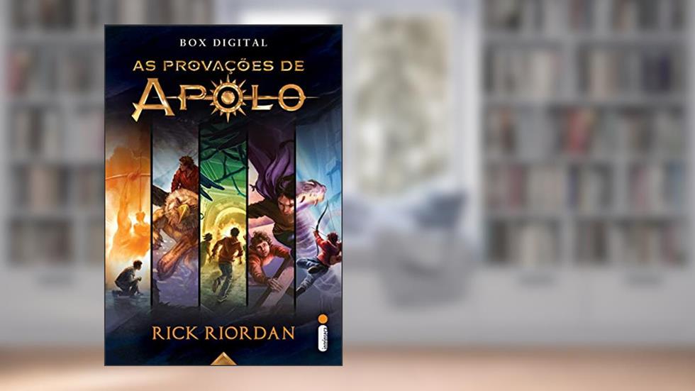 Box as provações de Apolo, do autor Rick Riordan