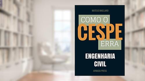 Capa de Como O Cespe Erra: Engenharia Civil: 26, do autor Mateus Maellard