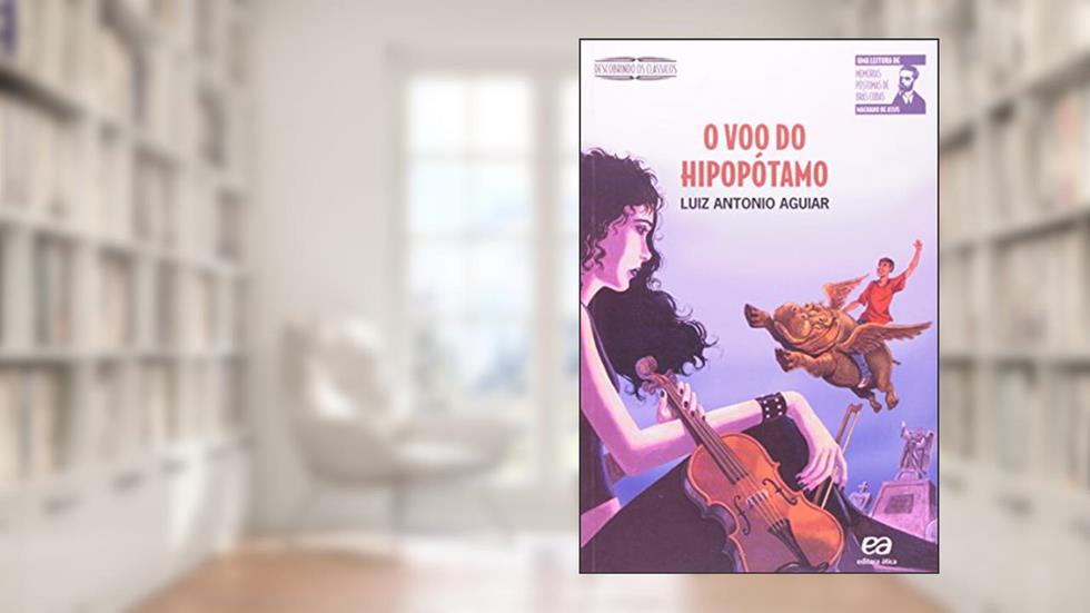 O voo do hipopótamo, do autor Luiz Antonio Aguiar