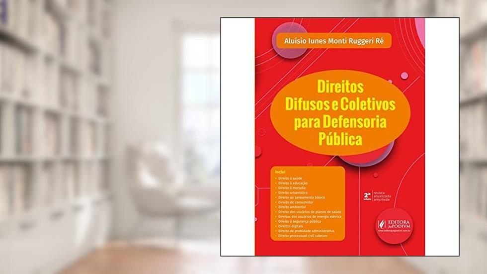 Direitos Difusos E Coletivos Para Defensoria Pública - 2ª Edição (2021), do autor Vários Autores