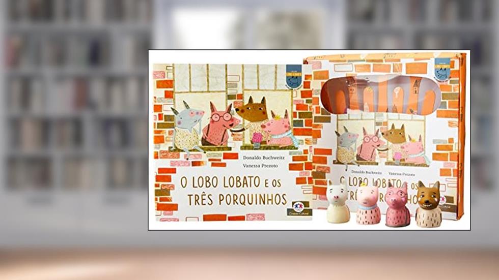 Dedoche - O lobo Lobato e os três porquinhos, do autor Donaldo Buchweitz