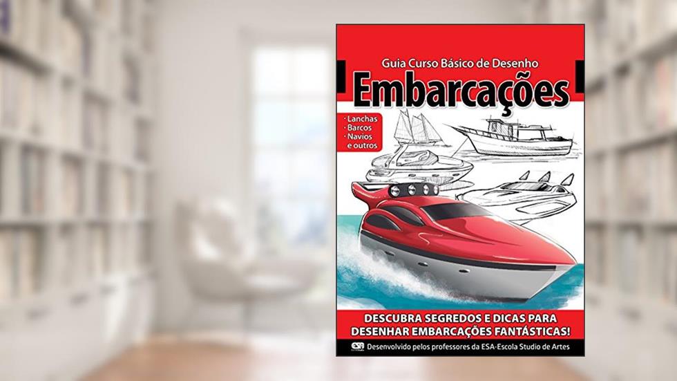 Guia Curso Básico de Desenho - Embarcações Ed.01, do autor On Line Editora; On Line Editora