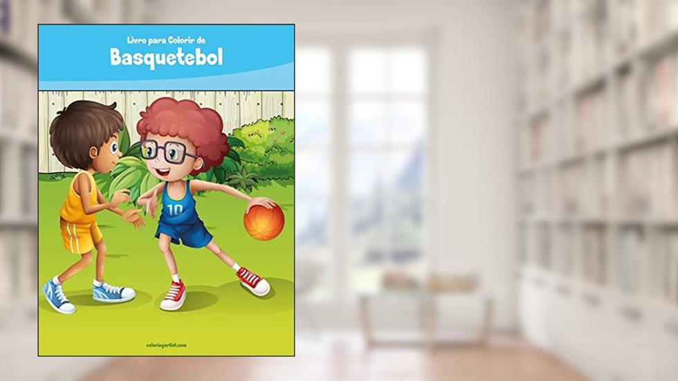 Livro para Colorir de Basquetebol: 1, do autor Nick Snels