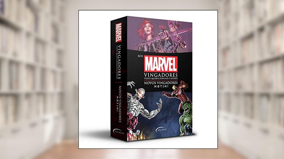BOX VINGADORES TODOS QUEREM DOMINAR O MUNDO, do autor Dan Abnett; Alisa Kwitney