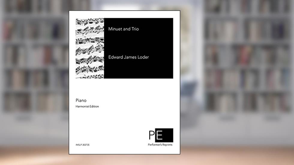 Minuet and Trio, do autor Edward James Loder