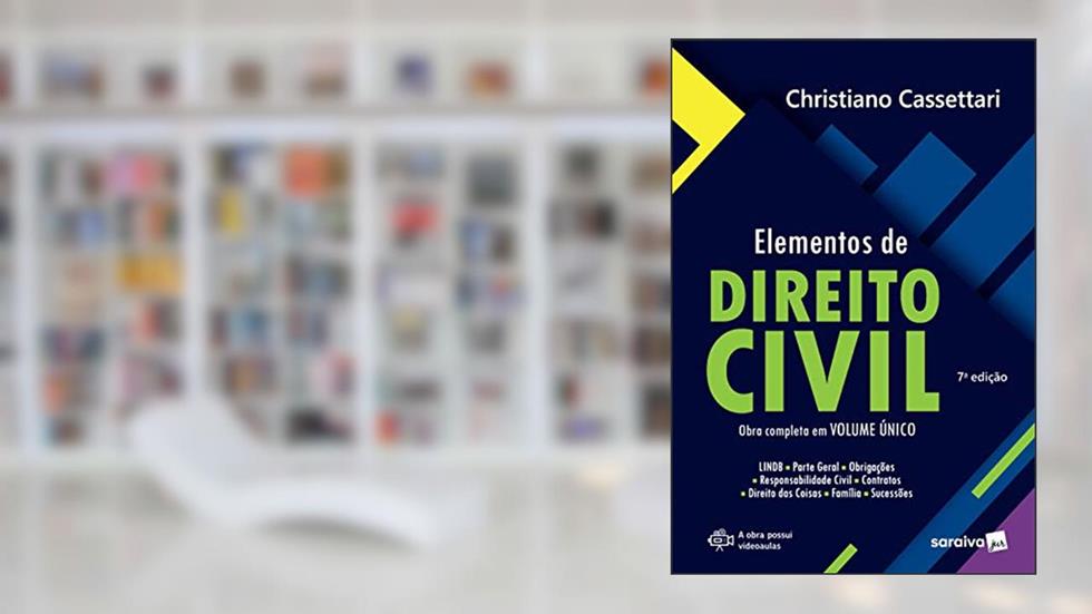 Elementos de direito civil - 7ª edição de 2018, do autor Christiano Cassettari
