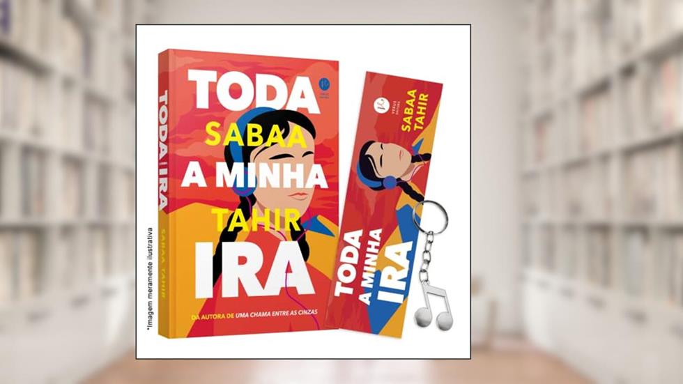 Toda a minha ira + BRINDES, do autor Sabaa Tahir