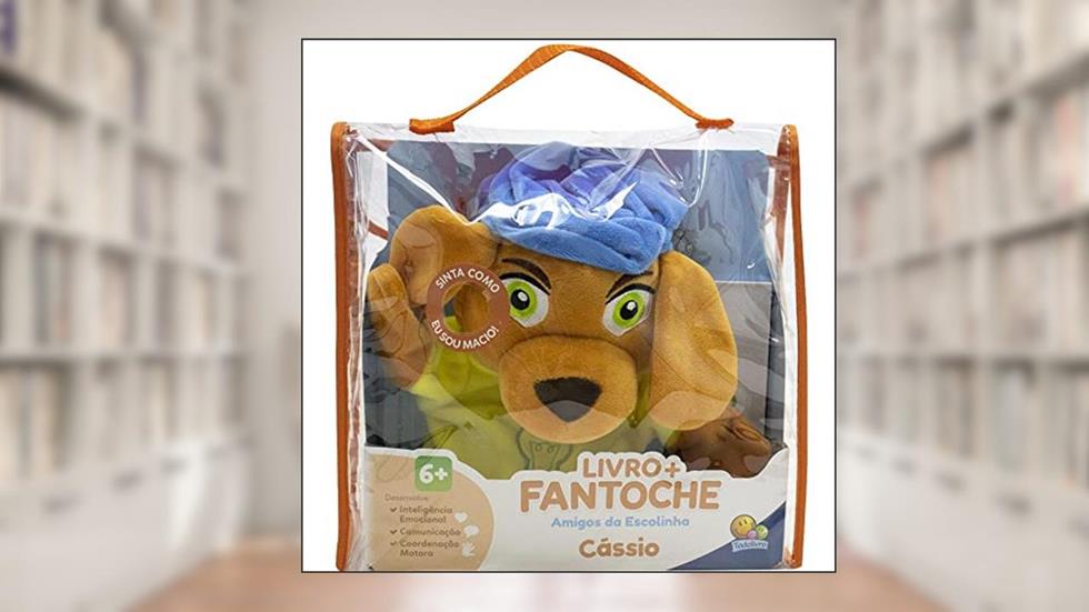 Livro + Fantoche Amigos da Escolinha: Cássio descobre as letras (Escolinha Todolivro), do autor Suelen Katerine A. Santos