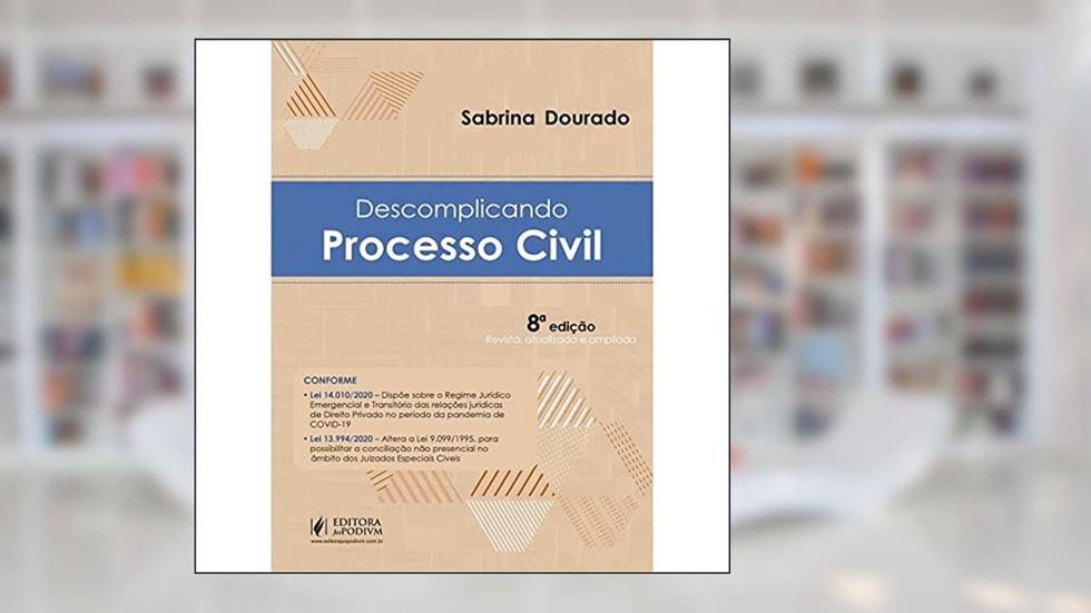 Descomplicando - Processo Civil, do autor Sabrina Dourado