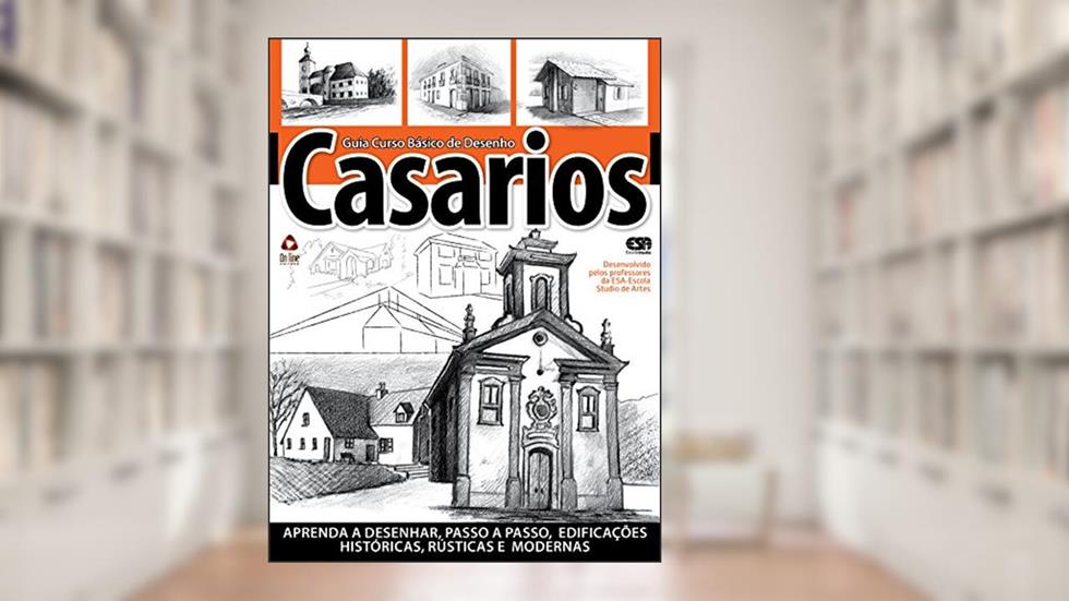 Guia Curso Básico de Desenho - Casários, do autor On Line Editora