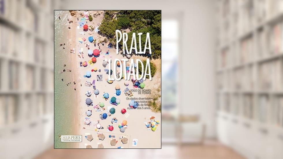 Praia lotada Jogo de tabuleiro de férias, do autor York P Herpers