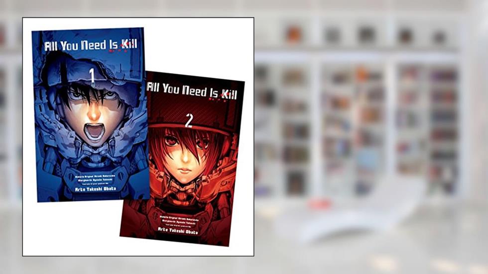 Coleção All You Need Is Kill - Caixa com Volumes 1 e 2, do autor Sakurazuka Hiroshi; Takeshi Obata
