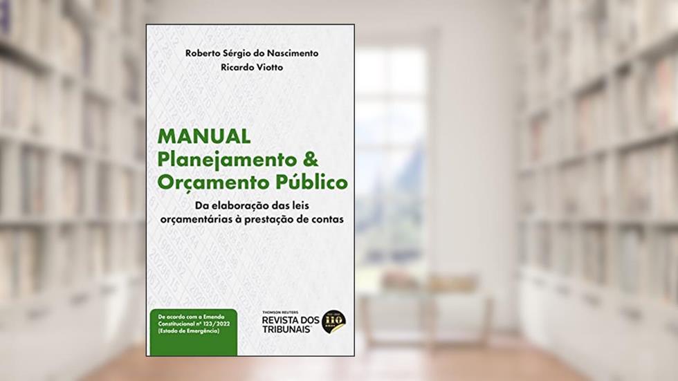 Manual de Planejamento e Orçamento Público, do autor Roberto Sérgio do Nascimento; Ricardo Viotto