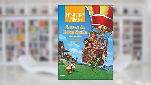 Capa de Serões de Dona Benta, do autor Monteiro Lobato