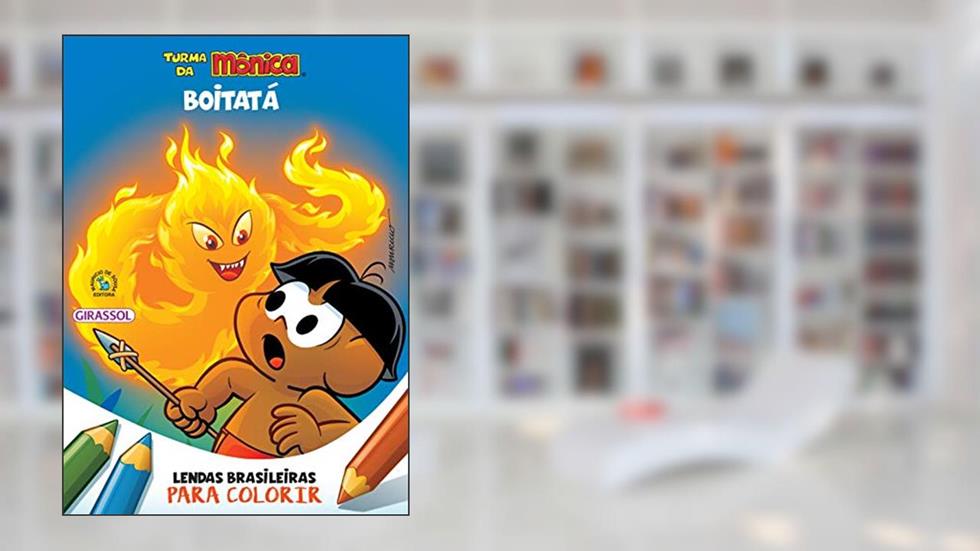 Turma da Mônica - Lendas Brasileiras para Colorir - Boitatá, do autor Mauricio Sousa; Paula Furtado