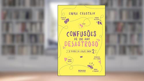 Capa de Confusões de um ano desastroso, do autor Emma Chastain