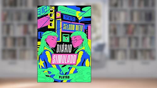 Capa de Diário simulado, do autor Delson Neto