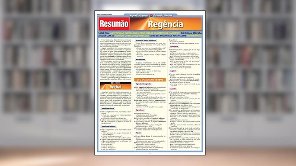 Regência, do autor Eduardo Martins