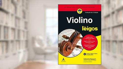 Capa de Violino Para Leigos, do autor Katharine Rapoport